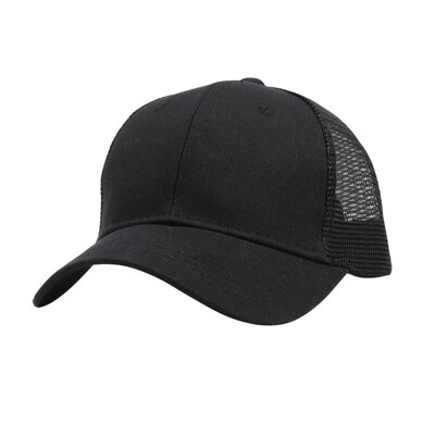 

Men Women Mesh Baseball Cap Breathable Adjustable Snapback Trucker Golf Peaked Hat Headwear