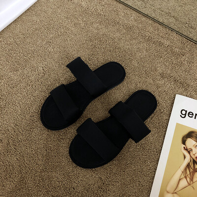 

Ins slippers for women wearing Xia Han version of open toes with sandals&slippery beach leisure slippers