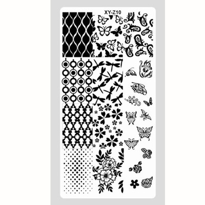 

Toponeto DIY Nail Art Image Stamp Stamping Plates Manicure Template