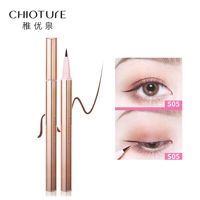 

CHIOTURE cool eye liner pen S03 black lasting not easy to smudge fast-drying color pseudo-supplemental eyeliner fine beginner beginner