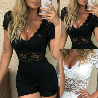 

New Women Ladies Clubwear Shorts Playsuit Bodycon Party Jumpsuit&Romper Trousers