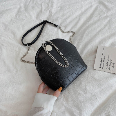 

Summer crocodile handbags female 2019 new wave Korean version of the wild single shoulder slung fashion portable shell bag