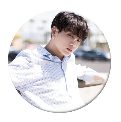 

KPOP Bangtan Boys BTS LightBoy With Luv Brooch Pin Badge For Clothes Hat Bag