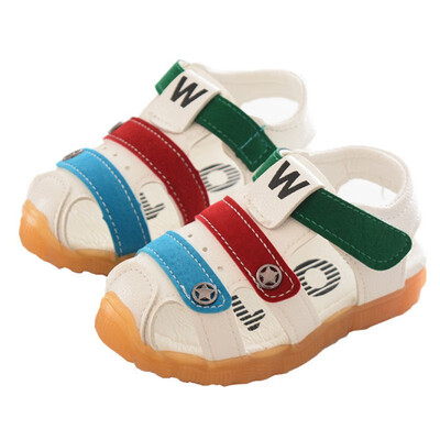 

New Toddler Kids Baby Girls Boys Summer Closed Toe Beach Shoes Sandals Sneakers