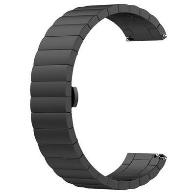 

〖Follure〗Replacement Stainless Steel Watch StrapWrist Band For Garmin Forerunner 245245M