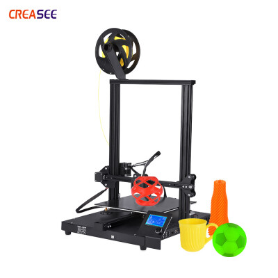 

Creasee CS-10 3D Printer DIY Kit Ultra-Thin Metal Base High Precision Rapid Self-Assembly Resume Printing with 32 Inch Screen Pri