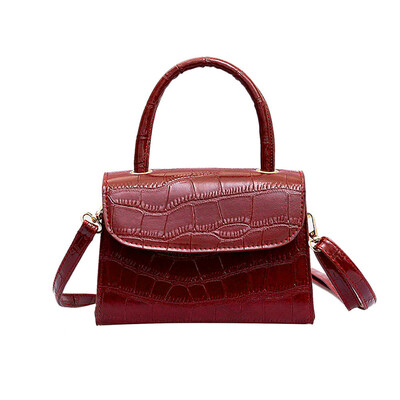 

Fashion Cowhide Leather Day Clutch Women One Shoulder Crossbody Bags Small Crocodile Pattern Leather Clutch T30