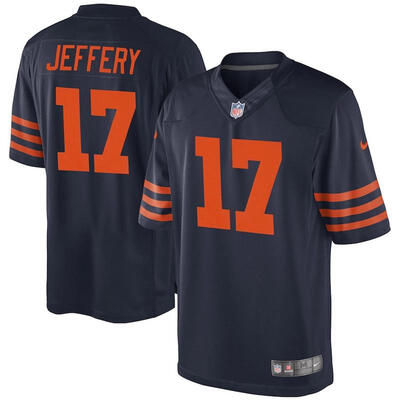 

Mens Football Jersey Chicago Bears Alshon Jeffery Navy Blue Alternate Game Jersey