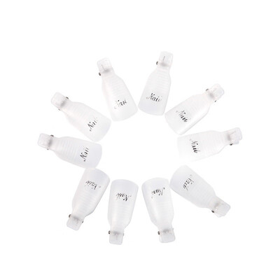 

Rosalind Nail Polish Remover Nail Art Tool Acrylic UV Gel Soaker Clip Cap Wrap