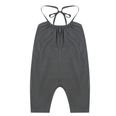 

Kids Girls Halter Rompers Harem Pants Loose One-Piece Sleeveless Jumpsuit