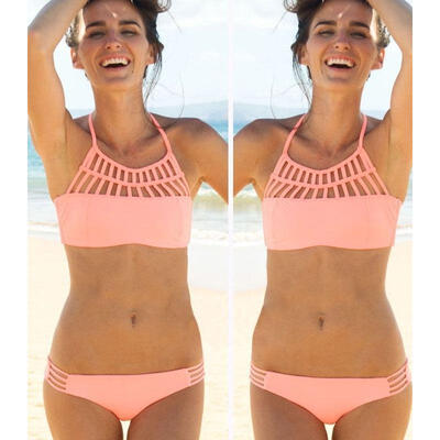 

Sexy Women Bandage Bikini Set Push-up Padded Swimsuit Beach Bathing Suit Swimwear Beachwear