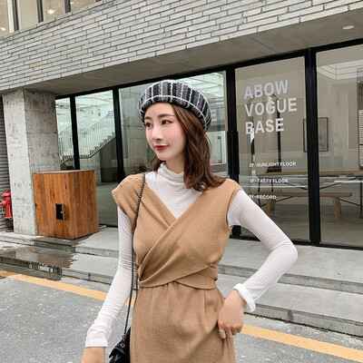 

Wool Beret Female Autumn&Winter Korean Edition Japanese Painter Soft Girl Berry Cap