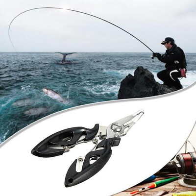 

〖Follure〗Multi-function Pliers Scissors Fishing Line Cutter Hook Remover Tools
