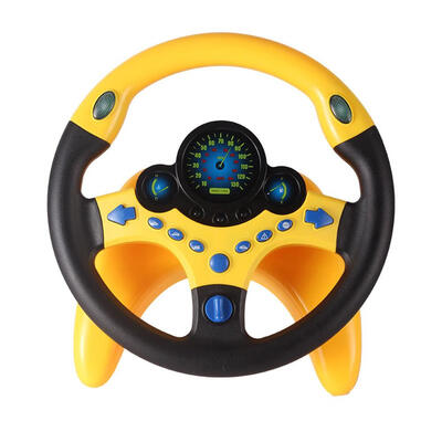 

Steering Wheel Toy Co-Pilot Simulation Steering Wheel Kids Educational Toys