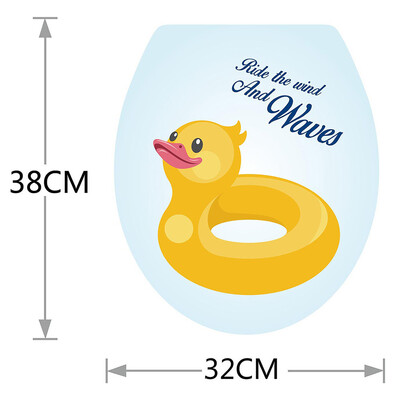 

〖Follure〗Toilet Seat Wall Sticker Removable Bathroom Wall Sticke