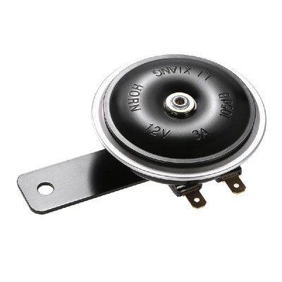 

3" Mini Super Loud Universal Electric Metal Horn Waterproof 12V 105db Motorcycle Black horn