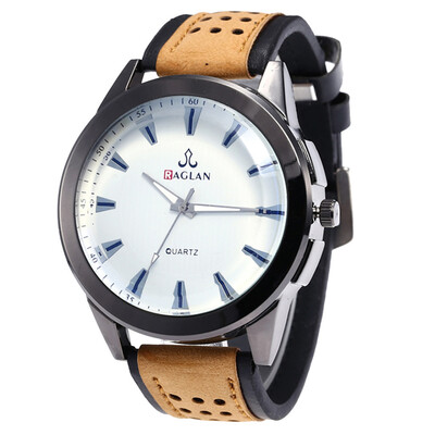 

Gobestart Mens Business Casual Stainless Steel Mesh Belt Watch Simple Dial Quartz Watch