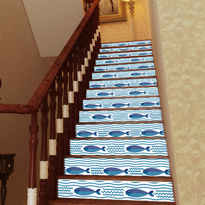 

〖Follure〗DIY Steps Sticker Removable Stair Sticker Home Decor Ceramic Tiles Patterns