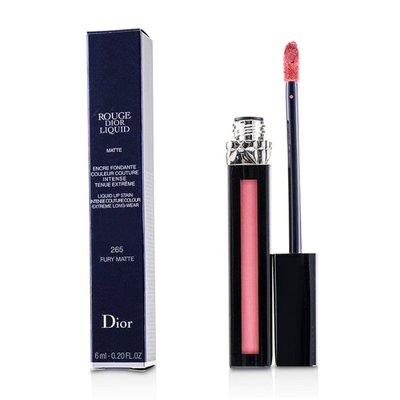 

CHRISTIAN DIOR - Rouge Dior Liquid Lip Stain - 265 Fury Matte Fresh Rosewood 6ml02oz