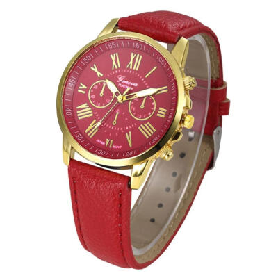 

Fashion Watches luxury brand fashionable Women Girl Ladies Leather Band Analog Quartz Watch WristWatches relogio feminino