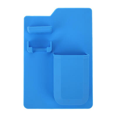 

Waterproof Silicone Toothbrush Rack Holder Container Bathroom Organizer