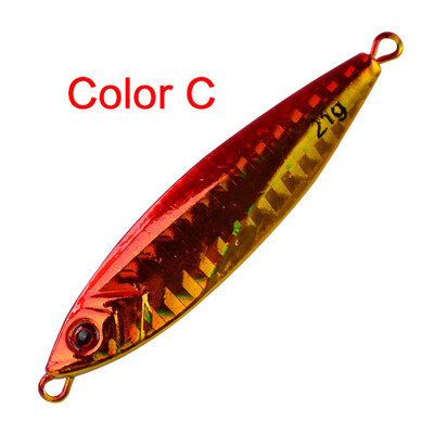 

Outdoor Metal Colorful Fishing Lure Artificial Bionic Hard Fish Bait Hook Tools