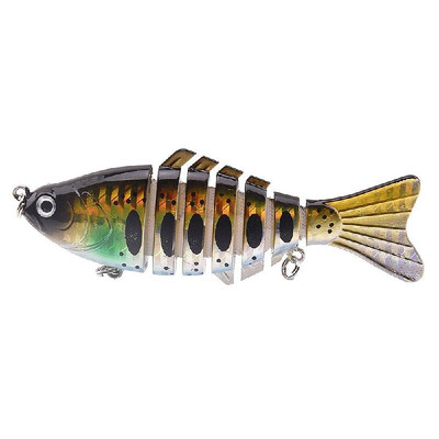 

10cm156g Lifelike 7 Jointed Sections Swimbait Fishing Lure Crankbait Hard Bait Fish Hook Fishing Tackle