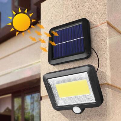 

〖Follure〗COB 100 LED Solar Power Motion Sensor Outdoor Garden Light Security Lamp