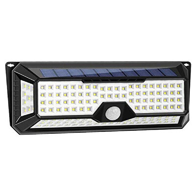 

180LED Solar Security Light 3 Modes Motion Sensor Light Wide Angle Waterproof Outdoor Lamp