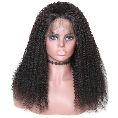 

UNice Afro Kinky Curly Wig Brazilian Lace Front Human Hair Wigs with baby hair