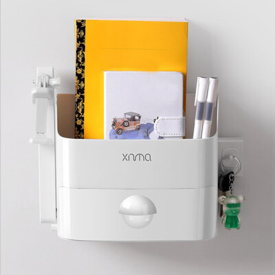 

Gobestart All-In-One Bedside Storage Box is Perfect For Keeping Your Place Clean And Tidy