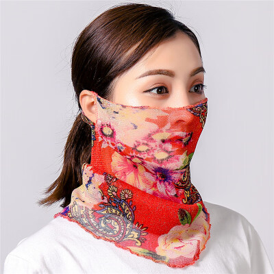 

Variety bib female collar sunscreen mask sunscreen veil spring&summer sunscreen scarf scarves sunscreen mask dust