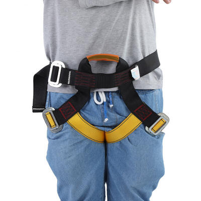 

Greensen Climbing Harness Half Body Safety Belt for Outdoor Rock Climbing Mountaineering Rappelling