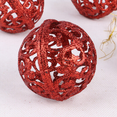 

Siaonvr 6cm Christmas Xmas Tree Ball Bauble Hanging Home Party Ornament Decor