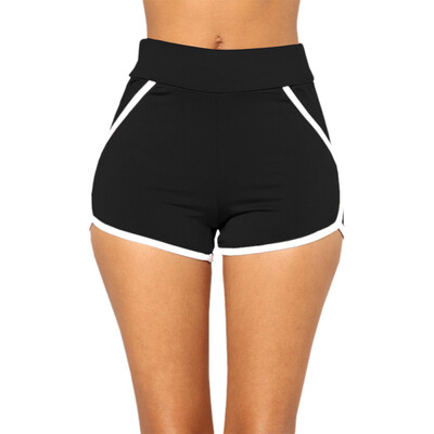 

Tailored Summer Pants Women Sports Shorts Gym Workout Waistband Yoga Running Shorts