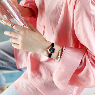 

Korea wild inssen literary retro chic simple belt cold wind student quartz watch female students
