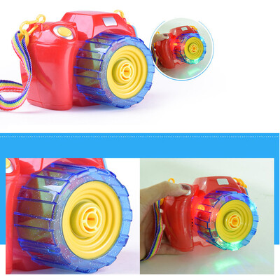 

Children Music Camera Bubble Toys Automatic Bubble Blower Machine Toy For Kids