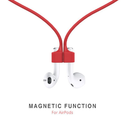 

Protective Silicone Cover for Air Pods Protection Skin Red