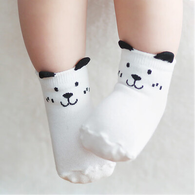 

Cute Baby Toddler Cartoon Socks Cotton Socks Kids Ankle Non-Slip Socks With Ear
