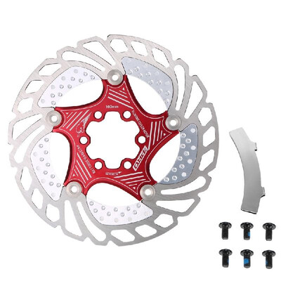

140MM 160MM 180MM 203MM Cycling Floating Cooling Rotor MTB Road Bike Cooler Rotor with Brake Alignment Tool