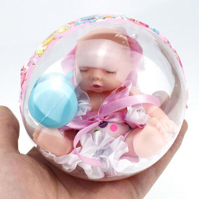 

Siaonvr Transparent Ball Sleeping Pocket Doll Palm Doll Princess Ball Toys For Kids Gift
