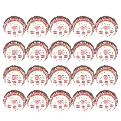 

100Pcs Food Grade Round Muffin Cases Paper Cupcake Liner Wrapper Baking Mold Cupcake Maker Mold Tray