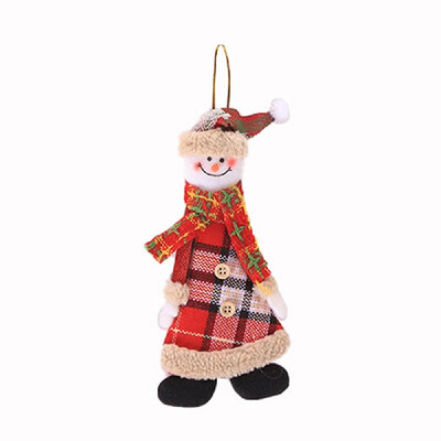 

Christmas Decoration Santa Claus Doll Snowman Hanging Ornament Window Decoration Party Decoration