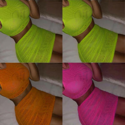 

Sleeveless Women Sexy Bodycon Romper Jumpsuit Club Bodysuit Crop Top Short Pants