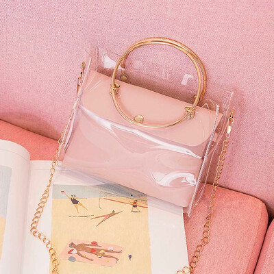 

Tailored Fashion Lady Shoulders Jelly Package Handbag Purse Mobile Phone Messenger Bag