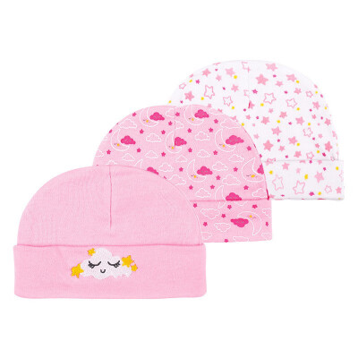 

2018 Top Fashion Unisex 123Pcslot Baby Accessories Newborn 0-6Months Baby Hats Infant Baby Boys Girls For Babies