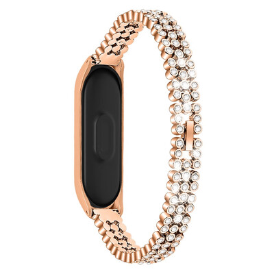 

ECSEM Metal Strap for Xiaomi MI Band 3 Smart Wristband Accessories Stainless Steel Bracelet for Mi Band 3