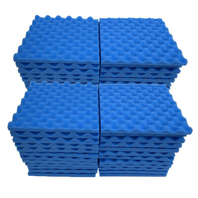 

〖Follure〗48Pcs Acoustic Foam Panel Sound Stop Absorption Sponge Studio KTV Soundproof