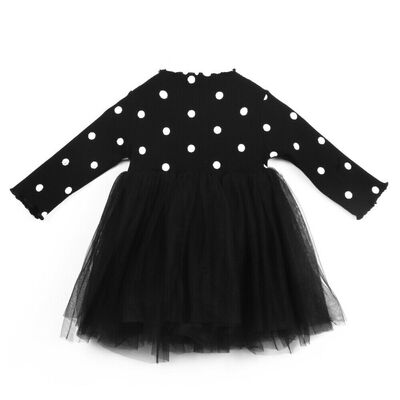 

US Newborn Toddler Baby Girls Princess Knitted Sweater Tutu Tulle Dress Clothes