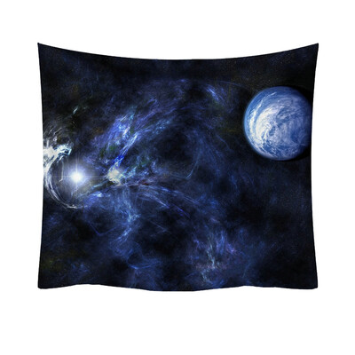 

Toponeto Fashion Tapestry Planet Universe Pattern Style Decorative Tapestry Home Decor